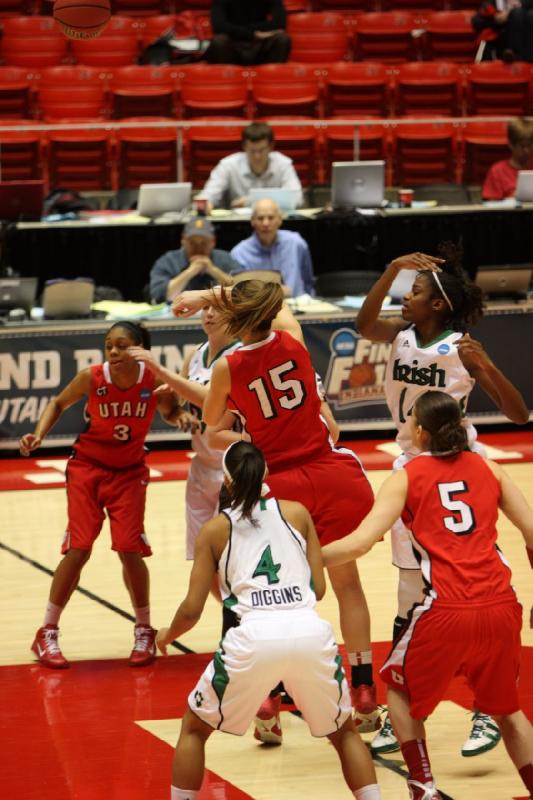 2011-03-19 16:26:09 ** Basketball, Iwalani Rodrigues, Michelle Harrison, Michelle Plouffe, Notre Dame, Utah Utes, Women's Basketball ** 