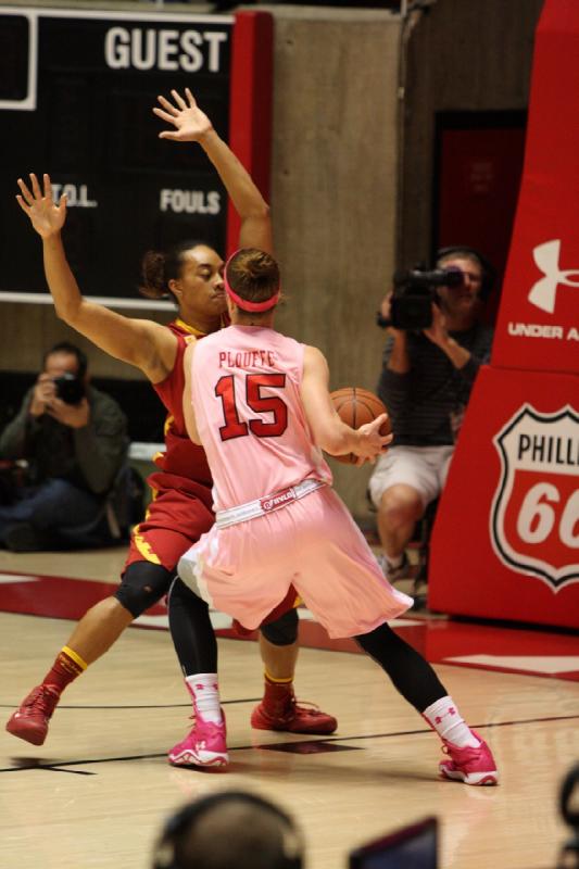 2014-02-27 19:22:35 ** Basketball, Damenbasketball, Michelle Plouffe, USC, Utah Utes ** 