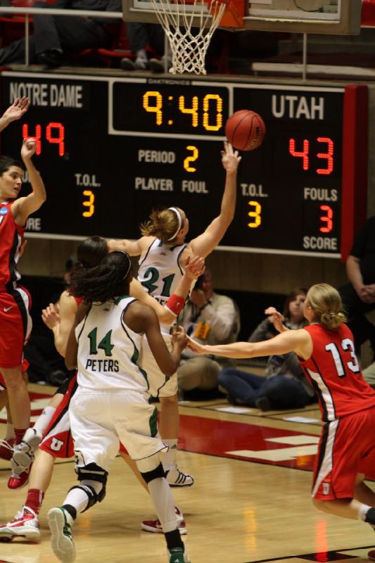 2011-03-19 17:52:31 ** Basketball, Chelsea Bridgewater, Michelle Harrison, Notre Dame, Rachel Messer, Utah Utes, Women's Basketball ** 