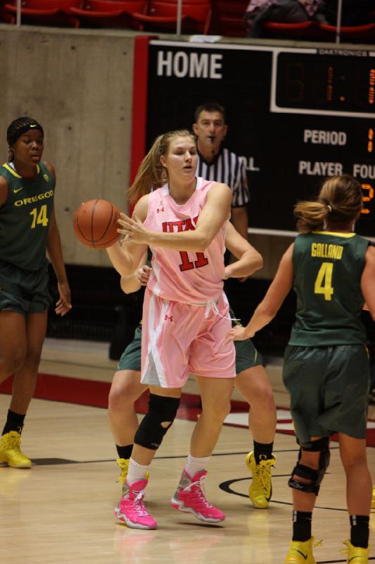 2013-02-08 19:36:58 ** Basketball, Oregon, Taryn Wicijowski, Utah Utes, Women's Basketball ** 