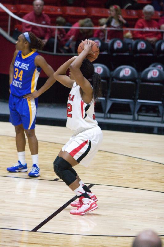 2014-11-14 18:31:21 ** Basketball, San Jose State, Tanaeya Boclair, Utah Utes, Women's Basketball ** 