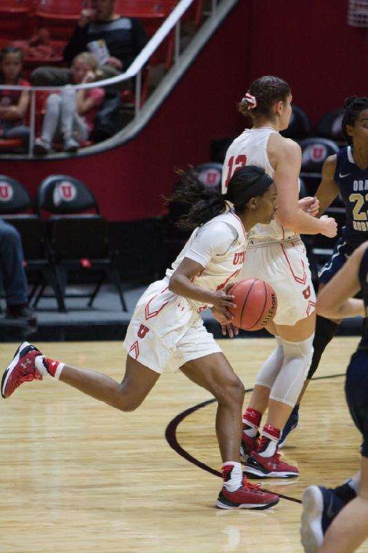 2017-12-21 13:10:37 ** Basketball, Damenbasketball, Emily Potter, Erika Bean, Oral Roberts, Utah Utes ** 