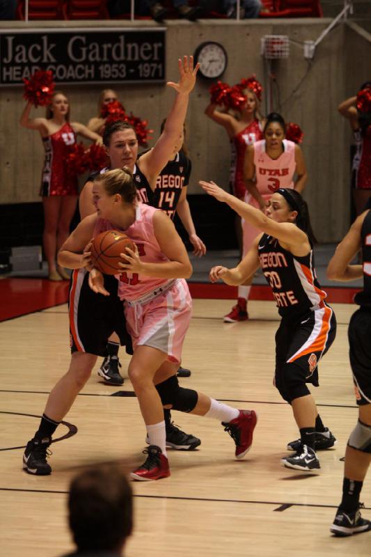 2013-02-10 14:34:21 ** Basketball, Damenbasketball, Iwalani Rodrigues, Oregon State, Taryn Wicijowski, Utah Utes ** 