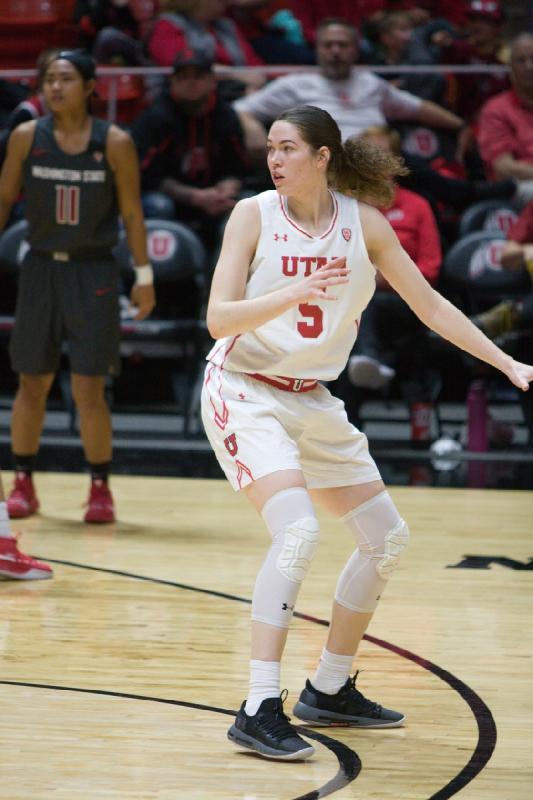 2019-02-24 12:16:24 ** Basketball, Megan Huff, Utah Utes, Washington State, Women's Basketball ** 