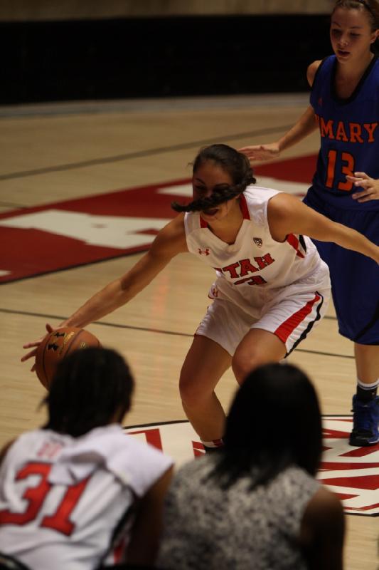 2013-11-01 18:49:50 ** Basketball, Malia Nawahine, University of Mary, Utah Utes, Women's Basketball ** 