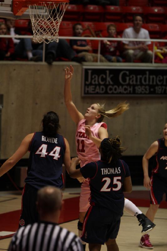 2012-02-11 14:57:35 ** Arizona, Basketball, Taryn Wicijowski, Utah Utes, Women's Basketball ** 