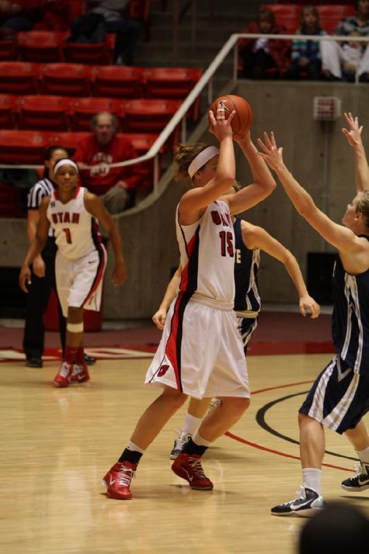 2011-01-01 15:28:38 ** Basketball, Janita Badon, Michelle Plouffe, Utah State, Utah Utes, Women's Basketball ** 