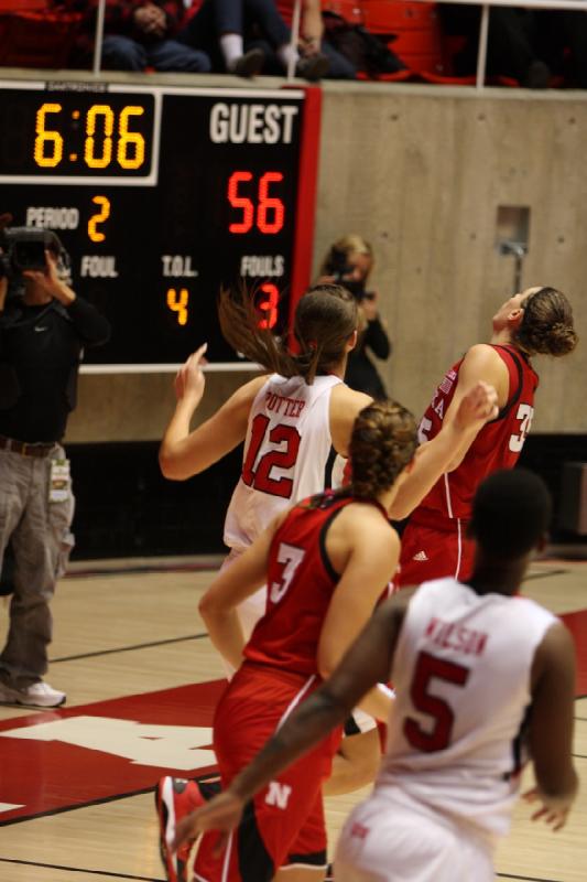 2013-11-15 19:01:27 ** Basketball, Cheyenne Wilson, Emily Potter, Nebraska, Utah Utes, Women's Basketball ** 