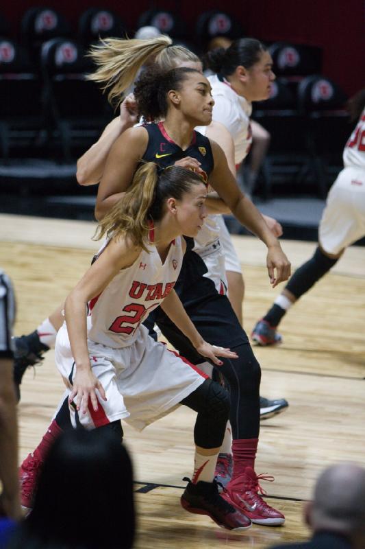 2015-01-11 12:02:51 ** Basketball, Danielle Rodriguez, Joeseta Fatuesi, Taryn Wicijowski, USC, Utah Utes, Women's Basketball ** 