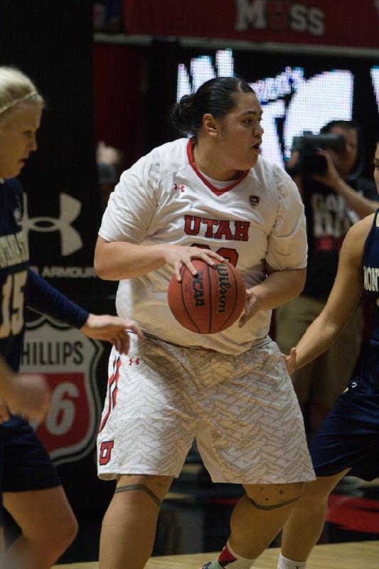 2016-03-18 19:30:33 ** Basketball, Joeseta Fatuesi, Montana State, Utah Utes, Women's Basketball ** 