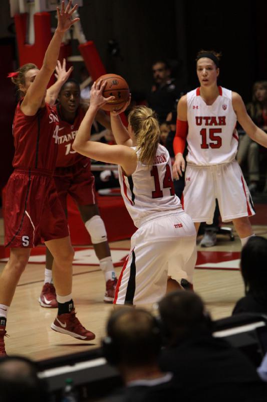 2013-01-06 14:11:36 ** Basketball, Damenbasketball, Michelle Plouffe, Paige Crozon, Stanford, Utah Utes ** 