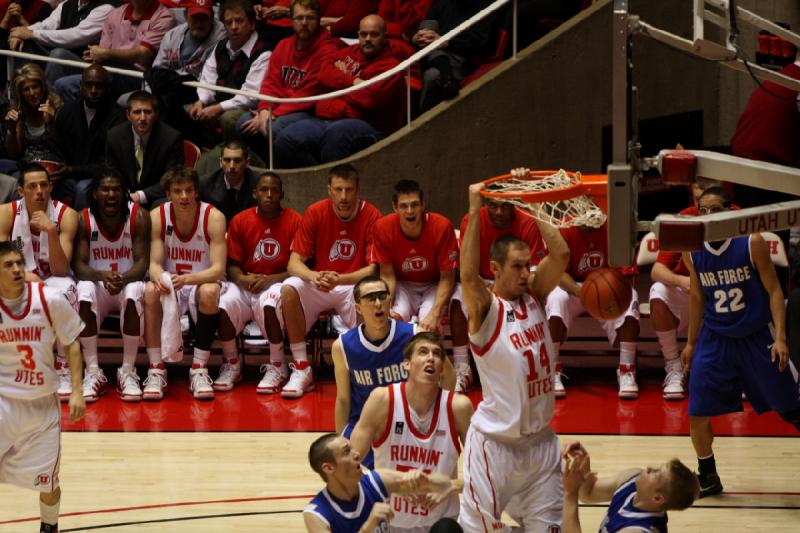 2010-01-23 17:23:30 ** Air Force, Basketball, David Foster, Kim Tillie, Marshall Henderson, Men's Basketball, Utah Utes ** 