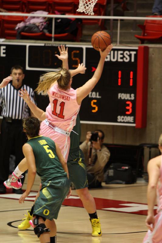 2013-02-08 19:16:55 ** Basketball, Damenbasketball, Oregon, Rachel Messer, Taryn Wicijowski, Utah Utes ** 