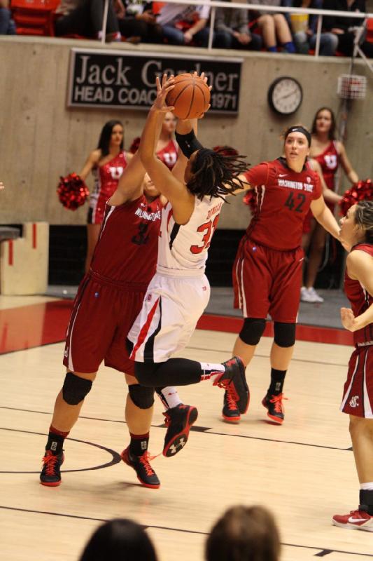 2014-02-14 20:09:36 ** Basketball, Ciera Dunbar, Utah Utes, Washington State, Women's Basketball ** 