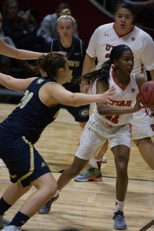 2015-12-29 20:20:54 ** Basketball, Erika Bean, Joeseta Fatuesi, UC Davis, Utah Utes, Women's Basketball ** 