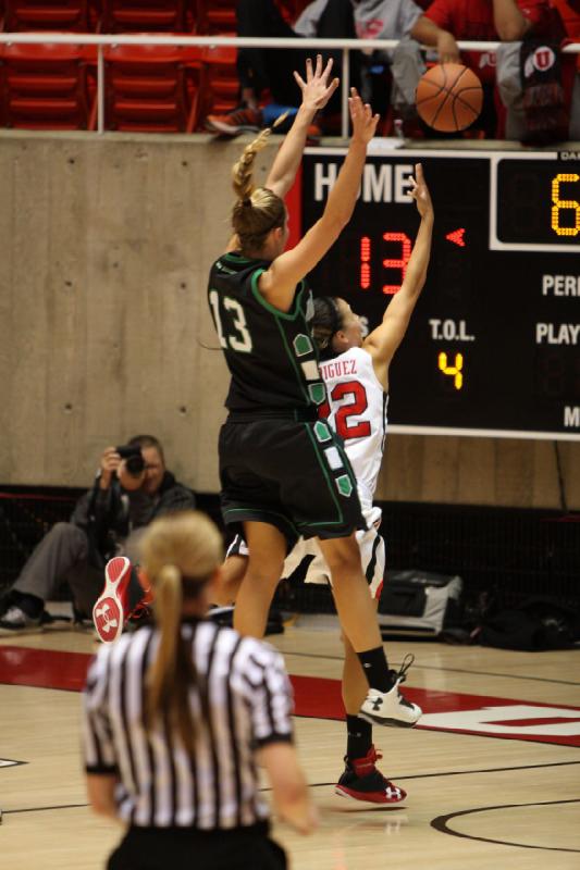 2012-12-29 15:24:59 ** Basketball, Danielle Rodriguez, North Dakota, Utah Utes, Women's Basketball ** 