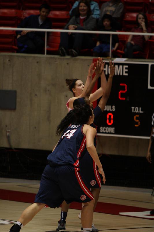 2012-02-11 14:02:50 ** Arizona, Basketball, Damenbasketball, Michelle Plouffe, Utah Utes ** 
