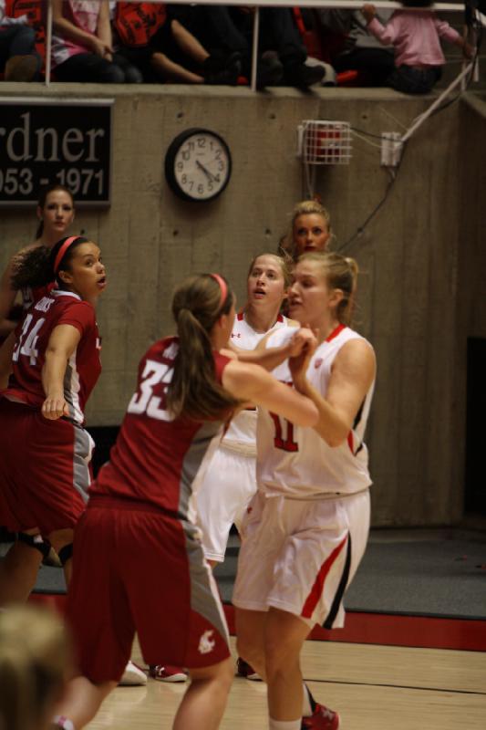 2013-02-24 15:19:03 ** Basketball, Rachel Messer, Taryn Wicijowski, Utah Utes, Washington State, Women's Basketball ** 