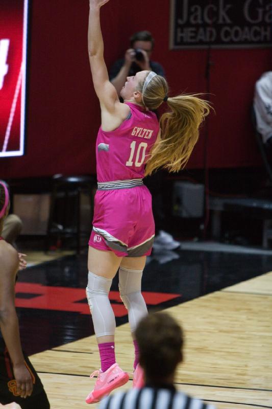 2019-02-08 20:01:37 ** Basketball, Dru Gylten, USC, Utah Utes, Women's Basketball ** 