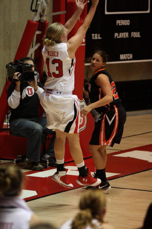 2011-12-06 20:34:59 ** Basketball, Damenbasketball, Idaho State, Rachel Messer, Utah Utes ** 
