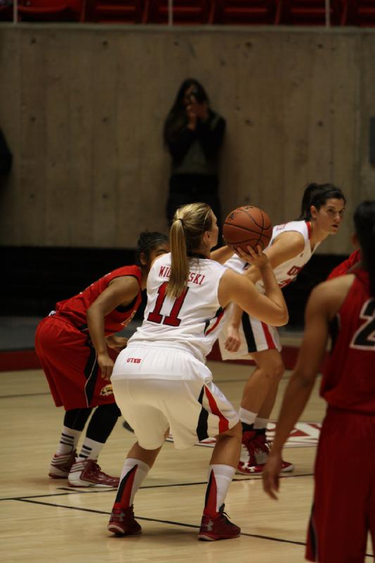 2012-11-13 19:37:06 ** Basketball, Chelsea Bridgewater, Southern Utah, Taryn Wicijowski, Utah Utes, Women's Basketball ** 