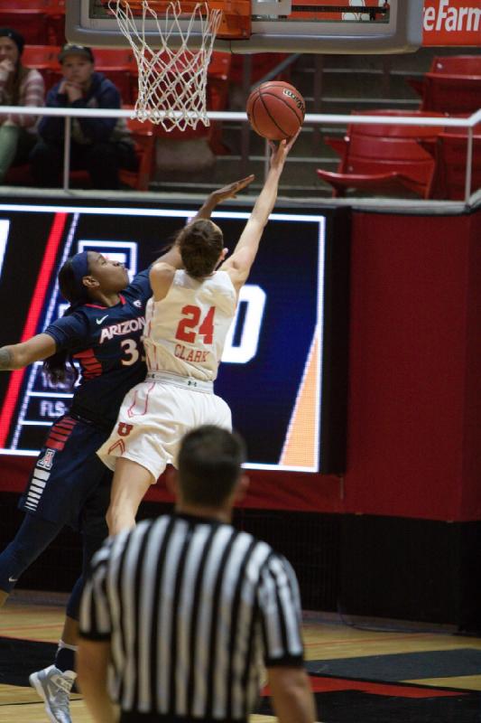 2017-12-29 18:01:08 ** Arizona, Basketball, Damenbasketball, Tilar Clark, Utah Utes ** 