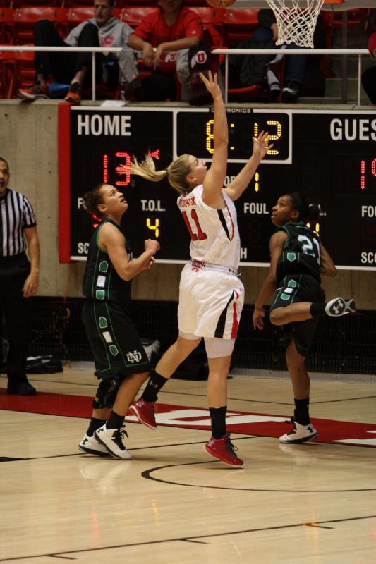2012-12-29 15:25:38 ** Basketball, North Dakota, Taryn Wicijowski, Utah Utes, Women's Basketball ** 