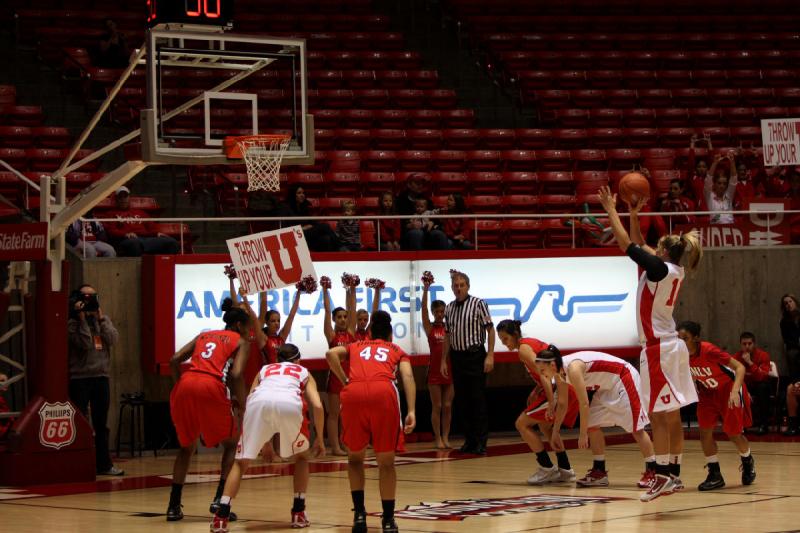 2010-01-16 15:03:03 ** Basketball, Damenbasketball, Halie Sawyer, Kalee Whipple, Taryn Wicijowski, UNLV, Utah Utes ** 