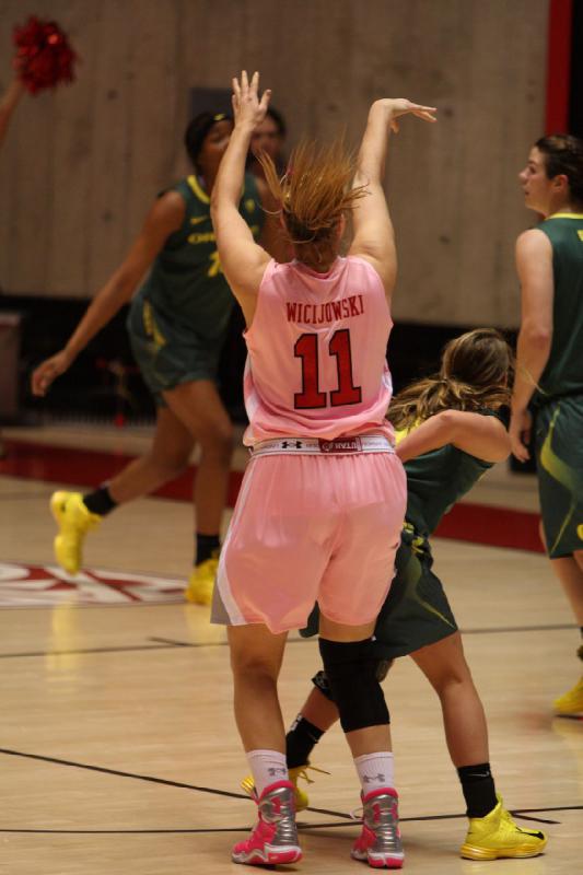 2013-02-08 19:37:03 ** Basketball, Oregon, Taryn Wicijowski, Utah Utes, Women's Basketball ** 
