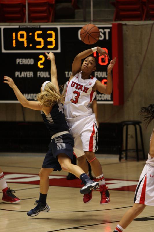 2012-11-27 19:51:43 ** Basketball, Danielle Rodriguez, Iwalani Rodrigues, Utah State, Utah Utes, Women's Basketball ** 