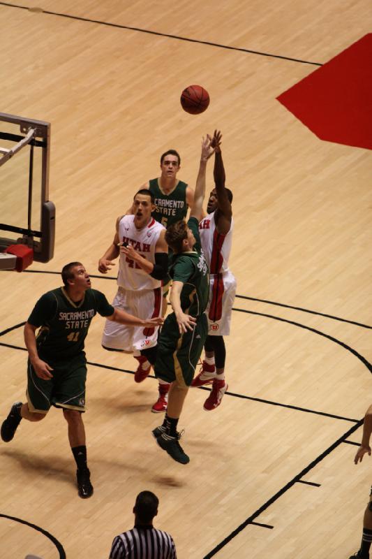 2012-11-16 20:36:36 ** Basketball, Men's Basketball, Sacramento State, Utah Utes ** 