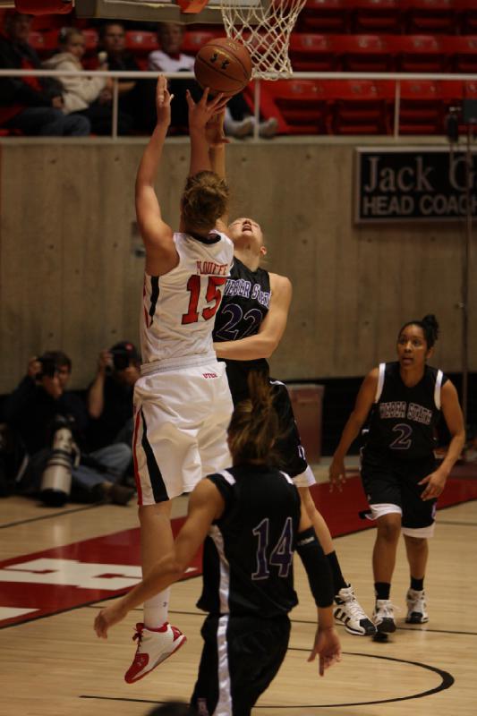 2011-12-01 19:54:43 ** Basketball, Damenbasketball, Michelle Plouffe, Utah Utes, Weber State ** 