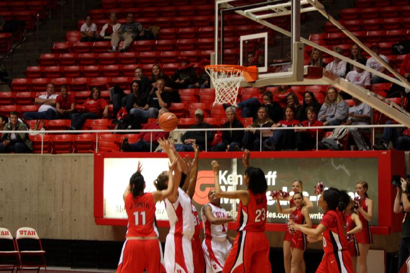 2010-01-16 16:08:39 ** Basketball, Damenbasketball, Janita Badon, Taryn Wicijowski, UNLV, Utah Utes ** 