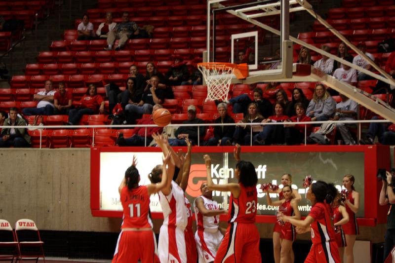 2010-01-16 16:08:39 ** Basketball, Janita Badon, Taryn Wicijowski, UNLV, Utah Utes, Women's Basketball ** 