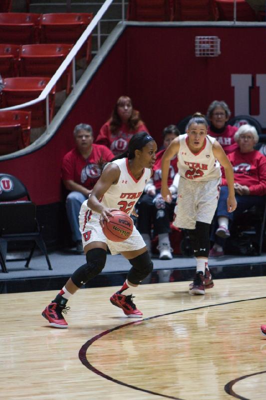 2015-11-06 19:04:19 ** Basketball, Danielle Rodriguez, Fort Lewis College, Tanaeya Boclair, Utah Utes, Women's Basketball ** 