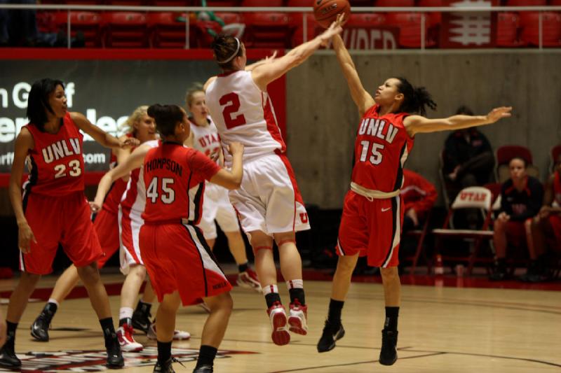 2010-01-16 15:28:36 ** Basketball, Diana Rolniak, Kalee Whipple, Rachel Messer, UNLV, Utah Utes, Women's Basketball ** 
