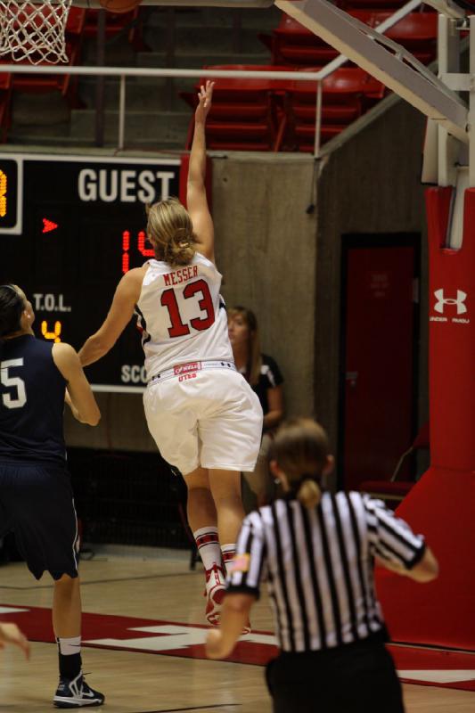 2012-11-01 19:22:18 ** Basketball, Concordia, Rachel Messer, Utah Utes, Women's Basketball ** 
