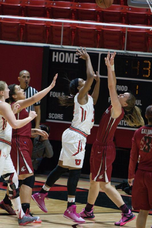 2015-02-15 12:06:07 ** Basketball, Tanaeya Boclair, Taryn Wicijowski, Utah Utes, Washington State, Women's Basketball ** 