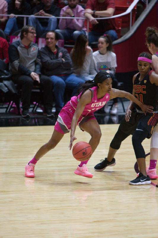 2019-02-08 19:21:06 ** Basketball, Erika Bean, Megan Huff, USC, Utah Utes, Women's Basketball ** 