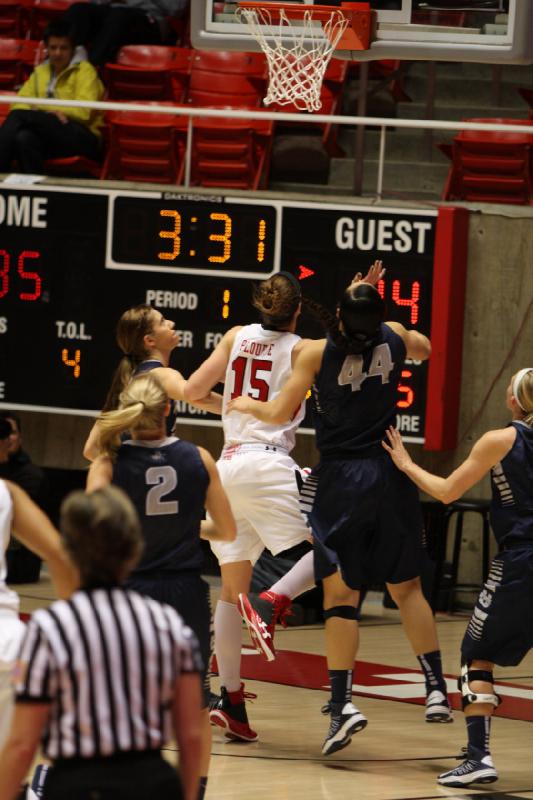 2012-11-27 19:31:55 ** Basketball, Michelle Plouffe, Utah State, Utah Utes, Women's Basketball ** 