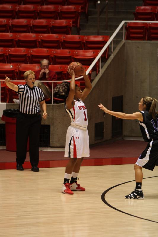 2011-12-01 19:12:18 ** Basketball, Janita Badon, Utah Utes, Weber State, Women's Basketball ** 