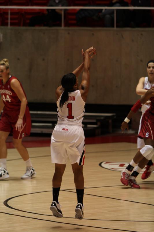 2012-01-12 19:01:07 ** Basketball, Janita Badon, Michelle Plouffe, Stanford, Utah Utes, Women's Basketball ** 