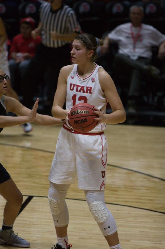 2016-12-03 14:58:02 ** Basketball, Emily Potter, Utah State, Utah Utes, Women's Basketball ** 