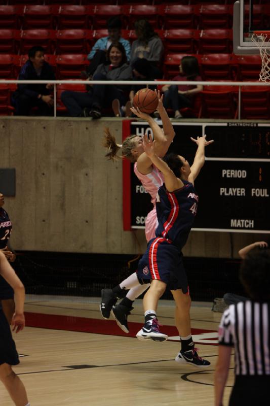 2012-02-11 14:01:04 ** Arizona, Basketball, Damenbasketball, Taryn Wicijowski, Utah Utes ** 