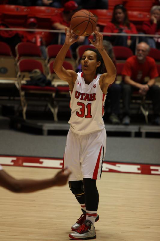 2012-11-16 17:37:11 ** Basketball, Ciera Dunbar, Damenbasketball, Michigan, Utah Utes ** 