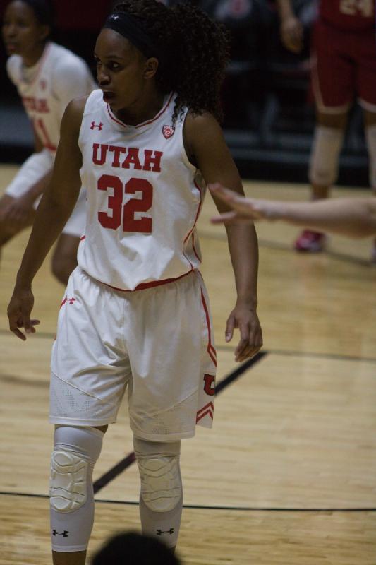 2017-01-13 18:37:57 ** Basketball, Damenbasketball, Erika Bean, Stanford, Tanaeya Boclair, Utah Utes ** 