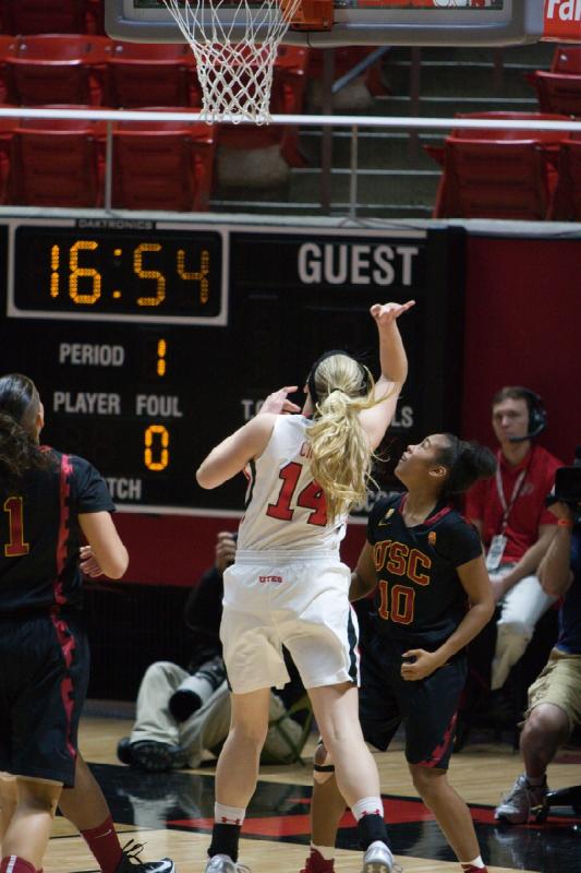 2015-01-11 12:06:30 ** Basketball, Damenbasketball, Paige Crozon, USC, Utah Utes ** 
