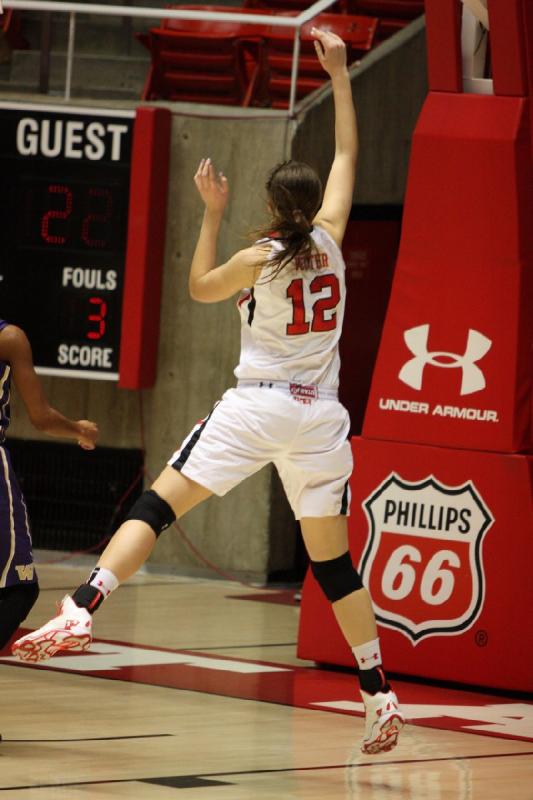 2014-02-16 15:26:15 ** Basketball, Emily Potter, Utah Utes, Washington, Women's Basketball ** 