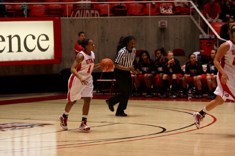 2010-01-16 16:06:04 ** Basketball, Damenbasketball, Janita Badon, Taryn Wicijowski, UNLV, Utah Utes ** 
