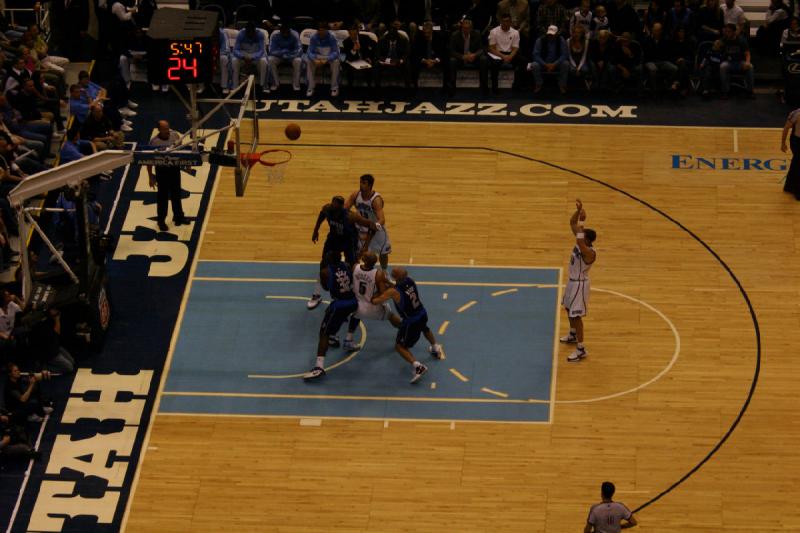 2008-03-03 19:26:32 ** Basketball, Utah Jazz ** Free-throw for Utah.